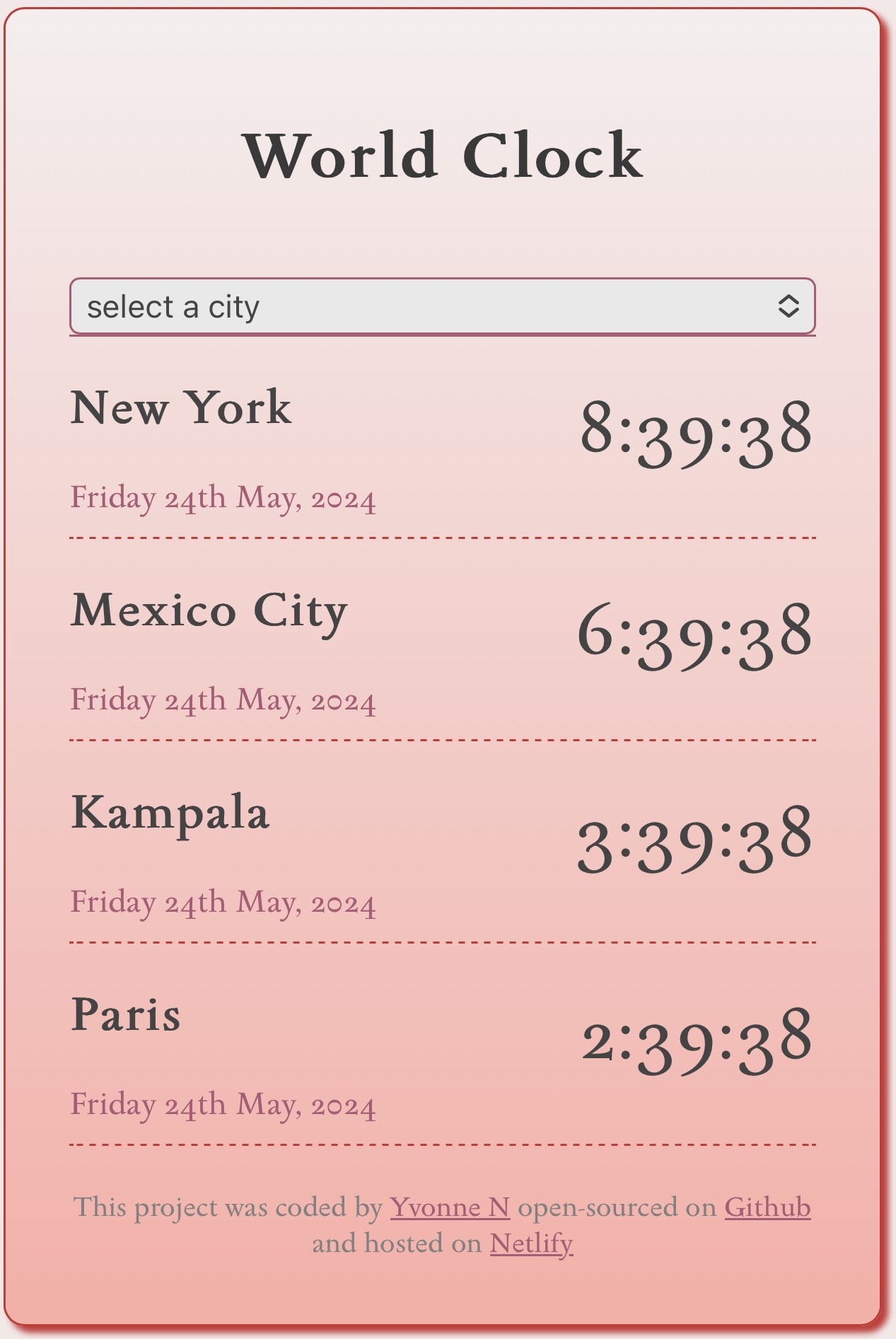 world clock image